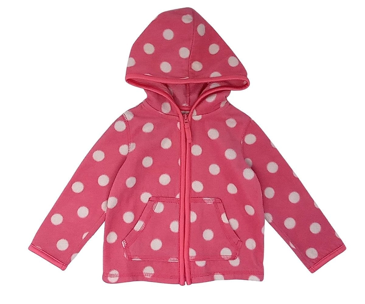 TOUGHSKINS Girls Jackets 18 MONTH / Pink TOUGHSKINS - Baby - Hooded Jacket