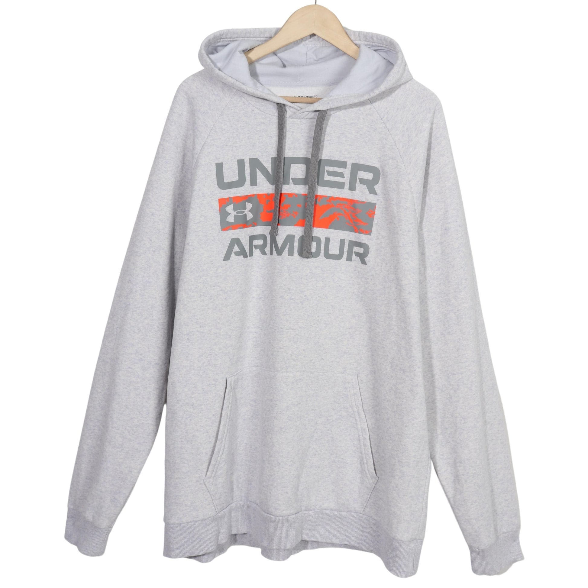 UNDER ARMOUR Mens Tops XXL / Grey UNDER ARMOUR - Casual Hoodie