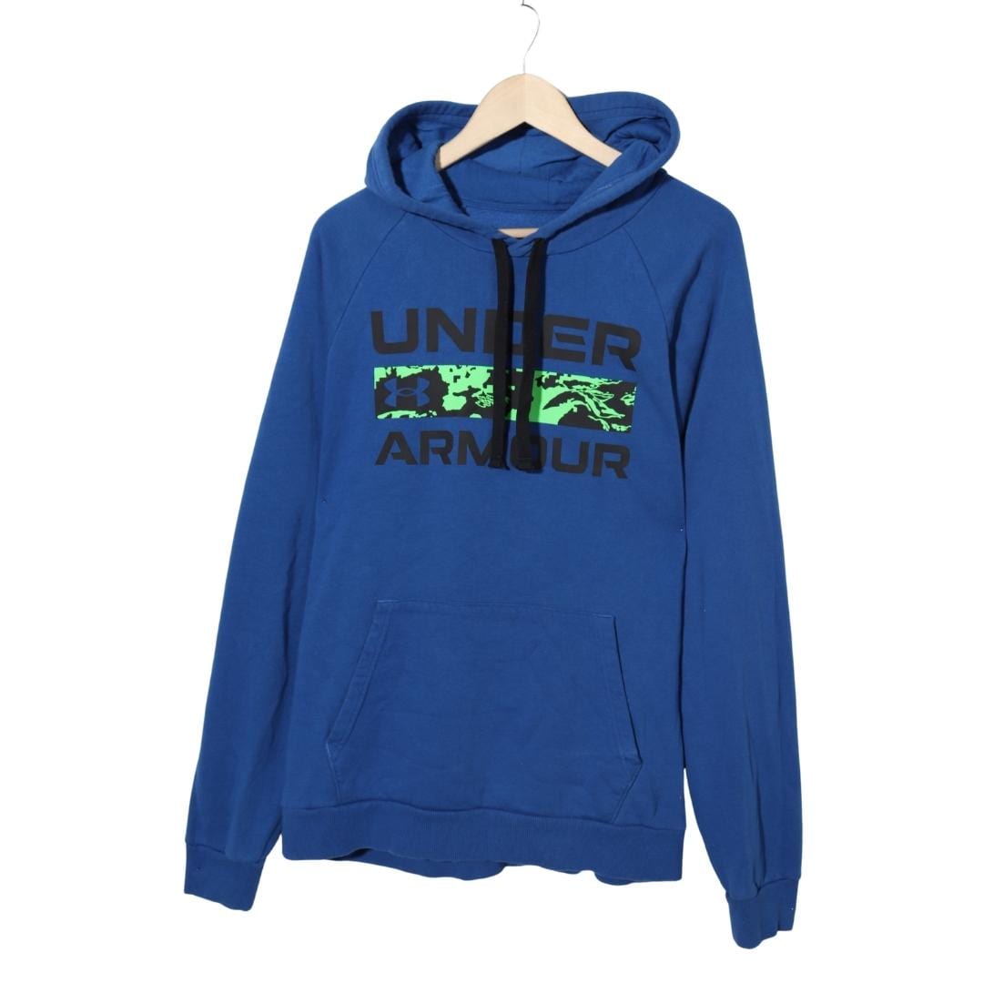 UNDER ARMOUR Womens Tops XL / Blue UNDER ARMOUR - Printed Hoodies