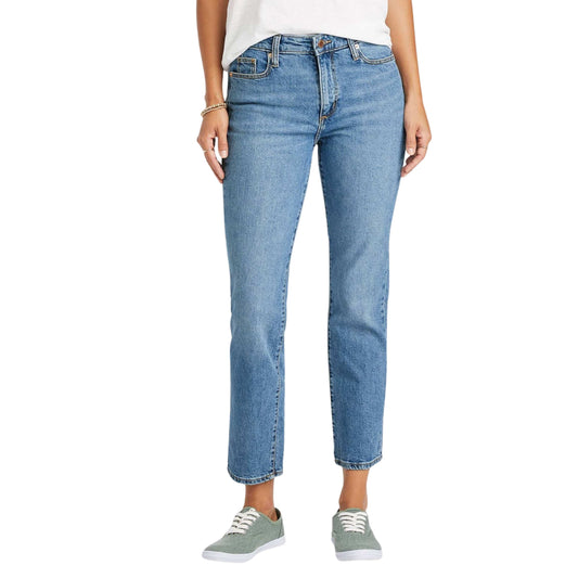 UNIVERSAL THREAD Womens Bottoms XS / Blue UNIVERSAL THREAD - High-Rise Slim Fit Straight Legs Jeans