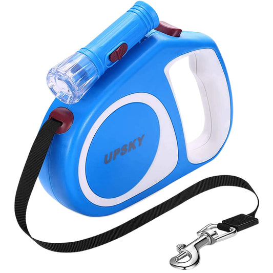 UPSKY Pet Accessories UPSKY -  Retractable Dog Leash with Flashlight