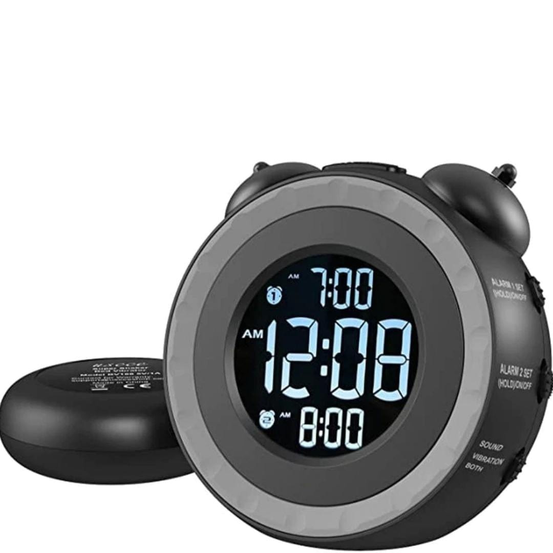 USCCE Home Appliances USCCE - Loud Dual Alarm Clock with Bed Shaker