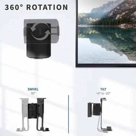 VIVO Electronic Accessories VIVO -Dual Wall Mount Brackets Designed for Sonos One, SL, and Play