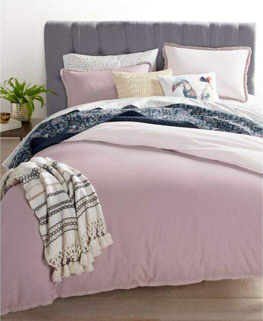 Whim Comforter/Quilt/Duvet Full/Queen / Wash Grey Whim - Vintage Full Queen Washed Comforter Set