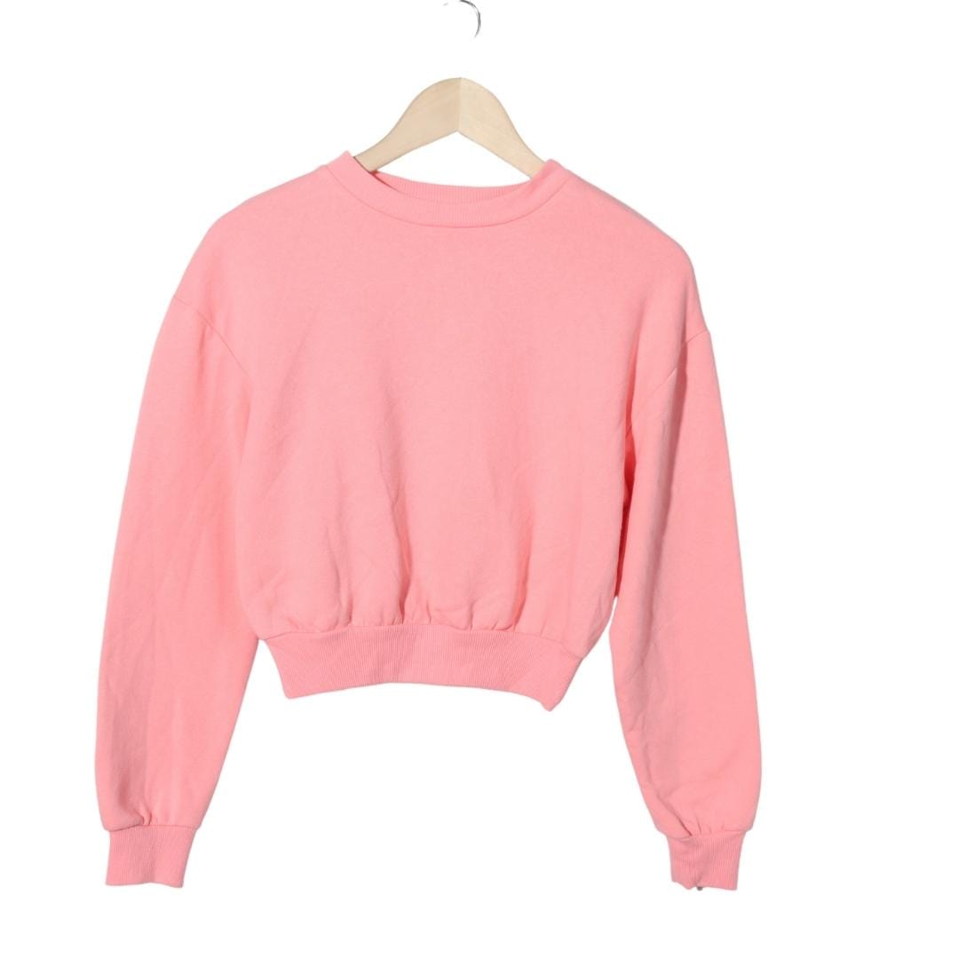 WILD FABLE Womens Tops XS / Pink WILD FABLE - Crop Top Long Sleeve