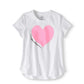 Wonder Nation Apparel 4-5 Years Kids - Reversible Sequin Graphic Tee Shirt