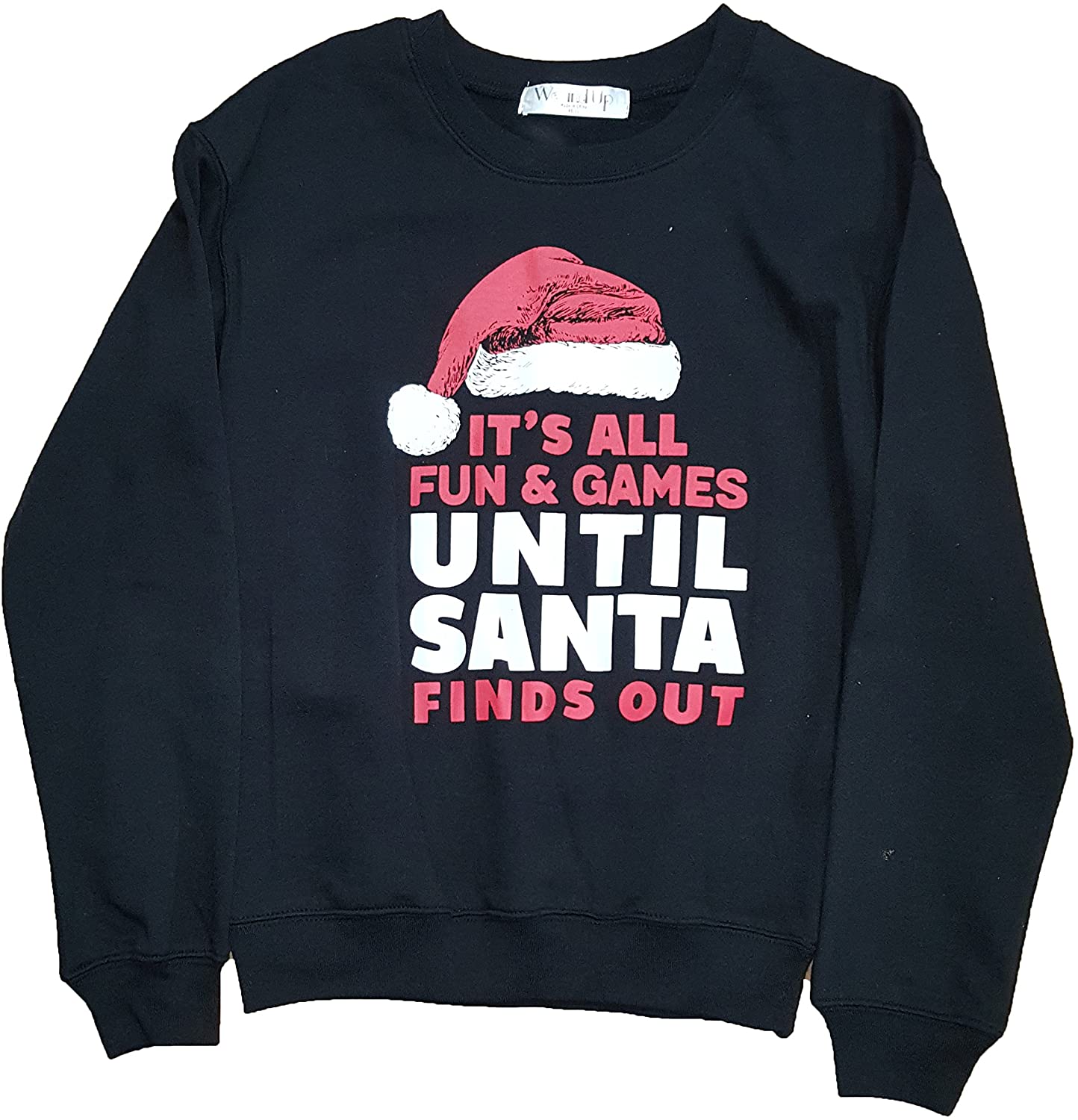 WOUND UP Apparel 11-13 Years WOUND UP -  Christmas Script Hoodie