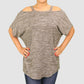 Xersion Womens Tops Small / Olive/ Grey Short Sleeve Top