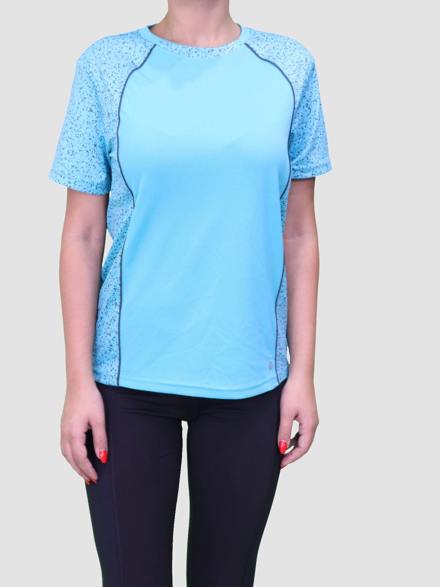 Xersion Womens Tops Blue / Small Top Short Sleeve
