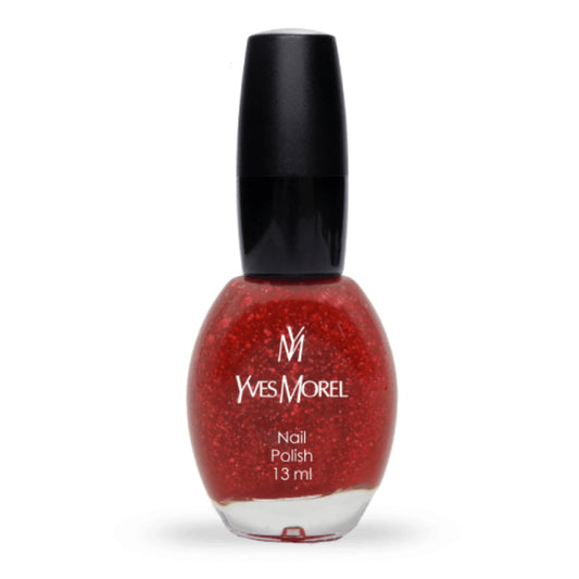 YVES MOREL Nails YVES MOREL - Nail Polish - 80 Red Glitter